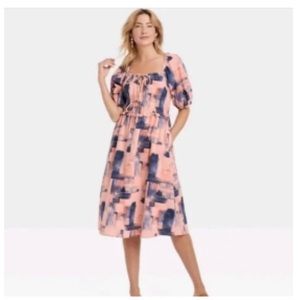 Universal Thread Puff Short Sleeve Dress